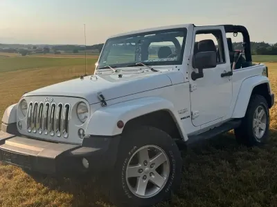 Gebraucht Jeep Wrangler Sahara 200 PS (147 kW) 2014 Weiß SUV