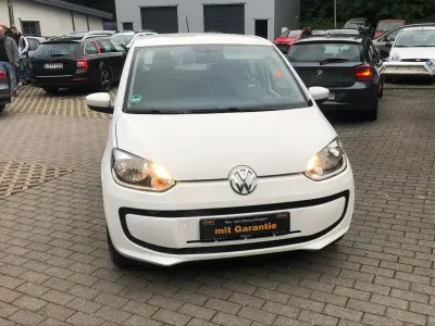 Gebraucht VW up! move up! 60 PS (44 kW) 2015 Weiß Kleinwagen