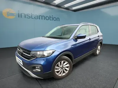 Gebraucht VW T-Cross 95 PS (69 kW) 2022 Blau SUV