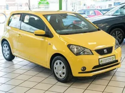 Brugt Seat Mii Style 60 HK (44 kW) 2018 Gul Hatchback