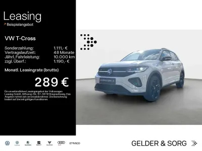 Ny VW T-Cross R-line 116 HK (85 kW) 2026 Grå SUV