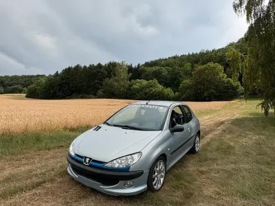 Gebraucht Peugeot 206 S16 136 PS (100 kW) 2000 Blau Kleinwagen