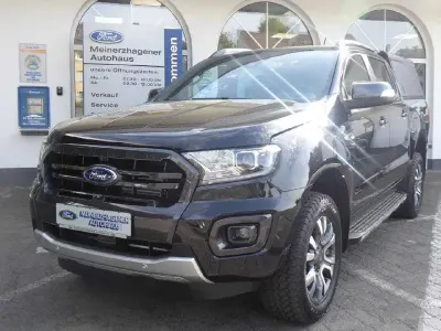 Brugt Ford Ranger Wildtrack 212 HK (155 kW) 2023 Sort Pickup / Ladvogn