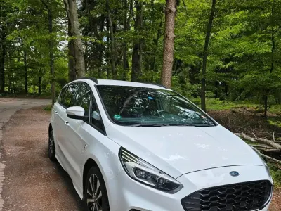 Gebraucht Ford S-MAX ST-Line 165 PS (121 kW) 2020 Weiß Van / Kleinbus