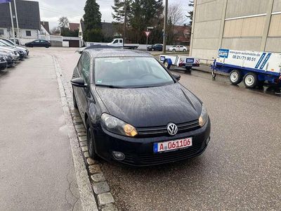 Gebraucht VW Golf VI Comfortline 105 PS (77 kW) 2009 Schwarz Kleinwagen