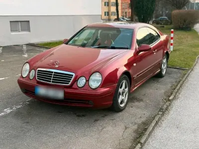 Gebraucht Mercedes CLK230 AMG line 193 PS (141 kW) 1998 Rot Coupé