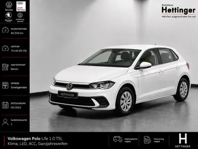 Gebraucht VW Polo Life 95 PS (69 kW) 2022 Weiß Kleinwagen