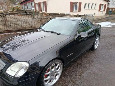 Gebraucht Mercedes SLK200 163 PS (119 kW) 2002 Schwarz Cabrio