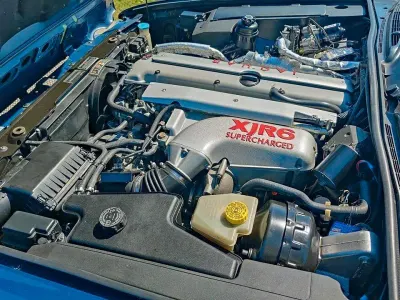 Gebraucht Jaguar X300 320 PS (235 kW) 1996 Blau Limousine