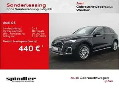 Gebraucht Audi Q5 204 PS (150 kW) 2023 Schwarz (mythosschwarz metallic) SUV
