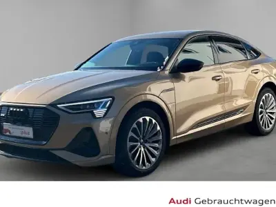 Second-hand Audi Q8 Sportback e-tron S-Line 300 kW (408 CP) 2023 Bej SUV