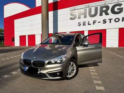 Gebraucht BMW 218 Active Tourer Sport Line 136 PS (100 kW) 2014 Grau Van / Kleinbus