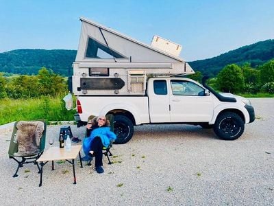 Usata Toyota HiLux 144 CV (105 kW) 2015 Bianco Pick-up