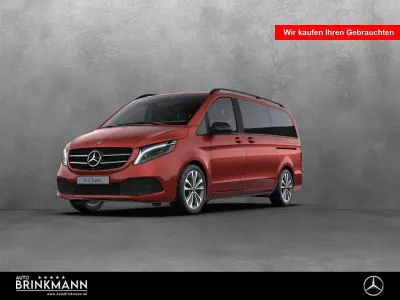 Gebraucht Mercedes V300 Avantgarde Edition 237 PS (174 kW) 2022 Hyazinthrot metallic Van / Kleinbus