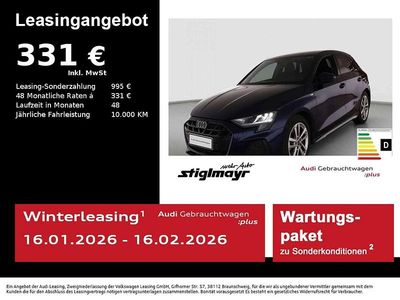 Navarrablau metallic Gebraucht 2025 Audi A3 S-Line Limousine | 35.690 € (Fairer Preis)