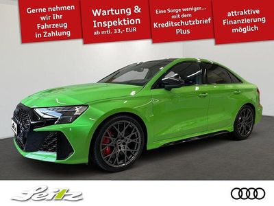 Neu Audi RS3 Sport 400 PS (294 kW) 2025 Grün Limousine