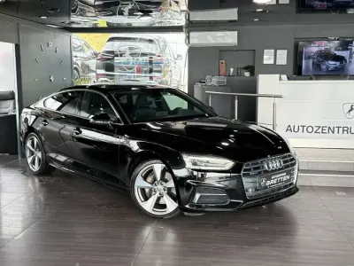 Gebraucht Audi A5 Sportback S-Line 231 PS (169 kW) 2019 Schwarz Kleinwagen