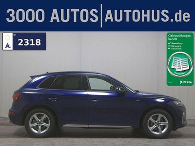 Blau Gebraucht 2022 Audi Q5 S-Line SUV | 27.280 € (Guter Preis)