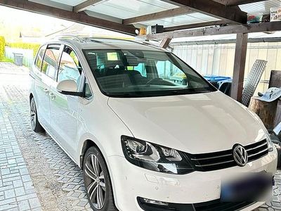 Gebraucht VW Sharan 200 PS (147 kW) 2014 Weiß Van / Kleinbus
