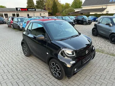 Brugt Smart ForTwo Cabrio Passion 71 HK (52 kW) 2019 Sort Cabriolet