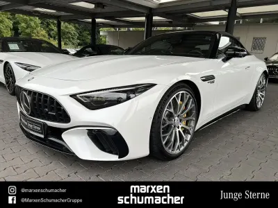 Gebraucht Mercedes SL63 AMG Premium Plus 585 PS (430 kW) 2023 Manufaktur lack manufaktur opa Cabrio