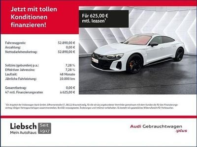 Gebraucht Audi e-tron GT quattro Ambiente 350 kW (476 PS) 2022 Suzukagrau metallic Limousine