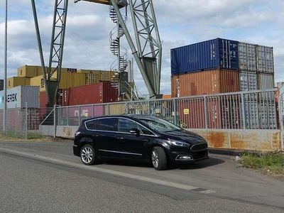 Gebraucht Ford S-MAX Vignale 180 PS (132 kW) 2017 Schwarz Van / Kleinbus