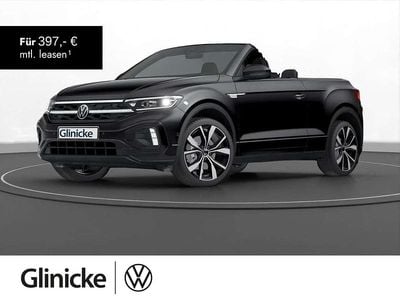 Gebraucht VW T-Roc Cabriolet R-line 150 PS (110 kW) 2023 Deep black perleffekt Cabrio