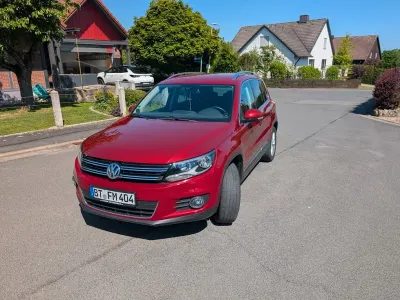 Brugt VW Tiguan Sportline 150 HK (110 kW) 2015 Rød SUV
