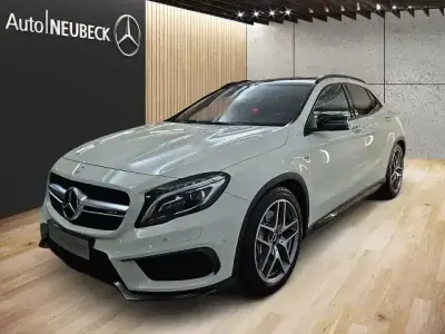 Brugt Mercedes GLA45 AMG AMG 381 HK (280 kW) 2017 Hvid SUV