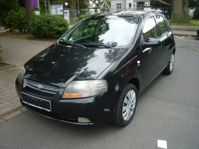 Używany Chevrolet Kalos 72 KM (52 kW) 2006 Czarny Sedan/Limuzyna