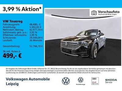 Schwarz Gebraucht 2022 VW Touareg R-line SUV | 48.480 € (Fairer Preis)