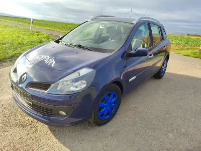 Gebraucht Renault Clio II 75 PS (55 kW) 2009 Blau Kleinwagen