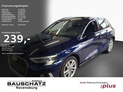 Usata Audi A3 Advanced 150 CV (110 kW) 2023 Blu Berlina