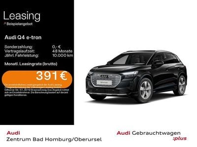 Schwarz Gebraucht 2025 Audi Q4 e-tron SUV | 46.058 € (Guter Preis)