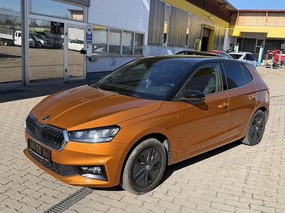 Gebraucht Skoda Fabia 116 PS (85 kW) 2024 Phoenixorange metallic Kleinwagen
