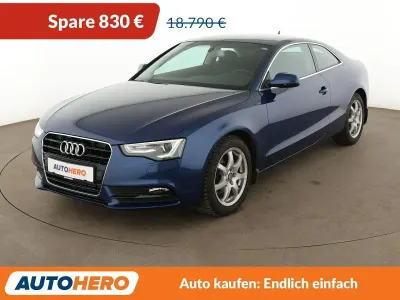 Usata Audi A5 Advanced 177 CV (130 kW) 2015 Blu Coupé