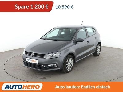 Grau Gebraucht 2015 VW Polo Comfortline Kleinwagen | 9.390 € (Fairer Preis)