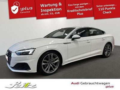 Weiß Gebraucht 2022 Audi A5 Sportback Basis Kleinwagen | 33.799 € (Etwas zu teuer)