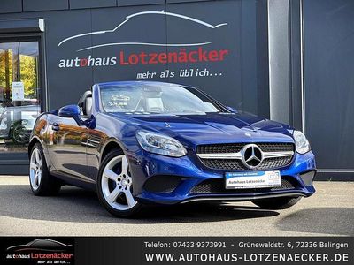Blau Gebraucht 2016 Mercedes SLC200 Cabrio | 29.990 € (Teuer)