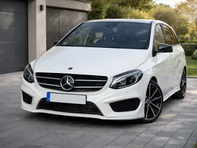 Używany Mercedes B200 AMG 156 KM (114 kW) 2018 Biały Minivan