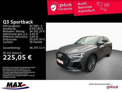Daytonagrau perleffekt Gebraucht 2025 Audi Q3 Sportback S-Line SUV | 42.989 € (Fairer Preis)