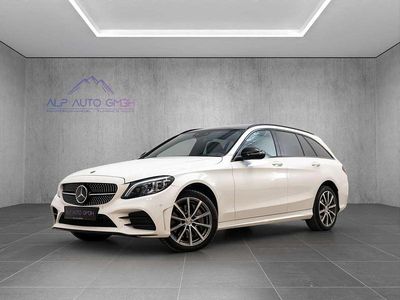 Usata Mercedes C300 AMG 245 CV (180 kW) 2019 Bianco Station wagon