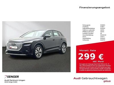 Gebraucht Audi Q4 e-tron Advanced 150 kW (204 PS) 2023 Mythosschwarz metallic SUV