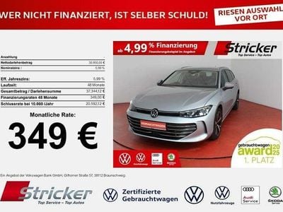 Gebraucht VW Passat Business 204 PS (150 kW) 2024 Oyster silver metallic Kombi