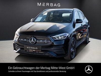 Gebraucht Mercedes GLA250 AMG line 218 PS (160 kW) 2022 Unilack nachtschwarz SUV