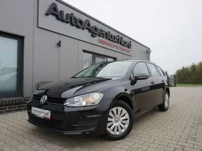 Gebraucht VW Golf VII Trendline 110 PS (80 kW) 2014 Schwarz Kombi