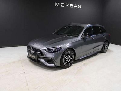 Selenitgrau metallic Gebraucht 2024 Mercedes C200 AMG Kombi | 41.960 € (Fairer Preis)