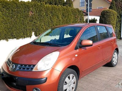 Gebraucht Nissan Note Visia 88 PS (64 kW) 2007 Orange Kleinwagen