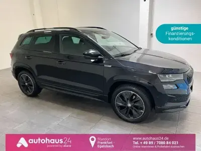 Gebraucht Skoda Karoq SportLine 190 PS (139 kW) 2022 Schwarz SUV